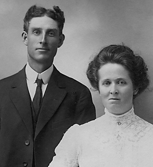 'Elmer and Annie Shepherd. Image courtesy of Francis Edmonston. Elmer and Annie Shepherd<br>Image courtesy of Francis Edmonston.