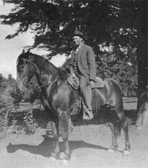 Bethel on a Horse at the ranch Photo of Bethel on a horse at the ranch.