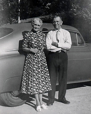 Dora and John. Image courtesy of Francis Edmonston. Dora and John Coats<br>Image courtesy of Francis Edmonston.