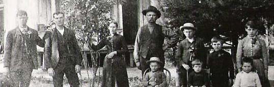 Lemuel Coats Family. Taken in Fresno, California Photo of Lemuel Coats Family. Taken in Fresno, California