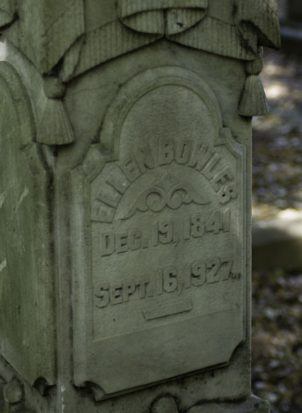 Susan Ellen Bowles Grave Susan Ellan Bowles grave