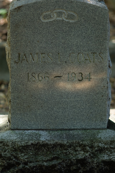 James Longstreet Coats grave