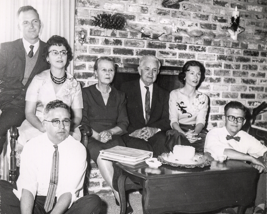 Photograph of Arthur William Coats family