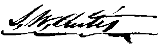 Sidney Curtis' Signature Sidney Curtis' signature