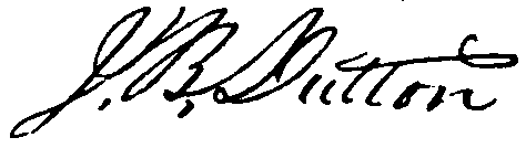 James Brookhart Dutton's Signature James Brookhar Dutton's signature