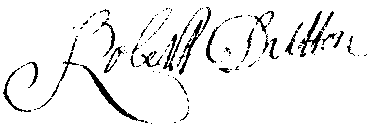 Robert Dutton's Signature Robert Dutton's signature