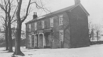 A photograph of the England home in Logan, Ohio