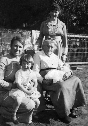 Four family generations. four generations photo